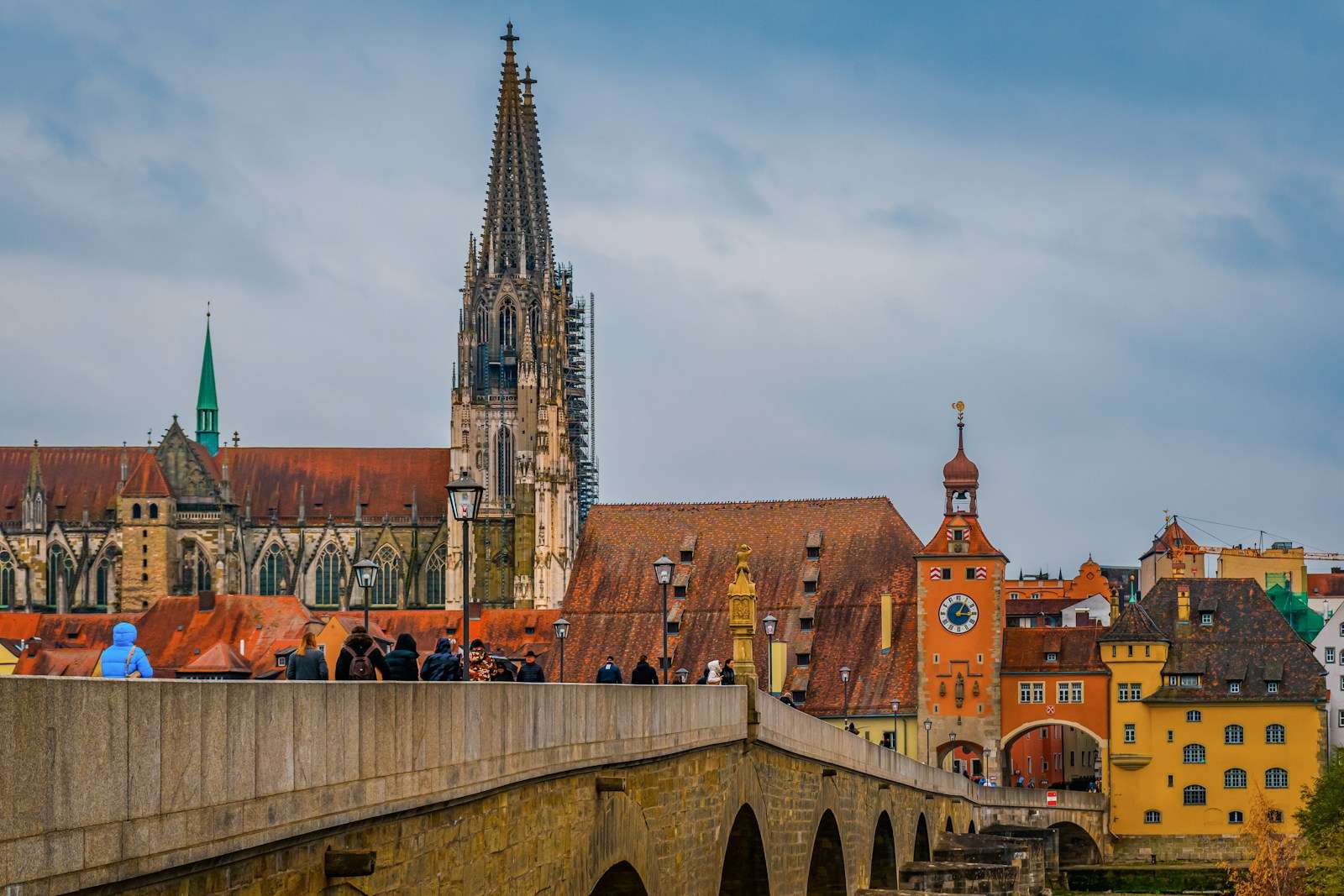 Regensburg Cathedral and the Danube